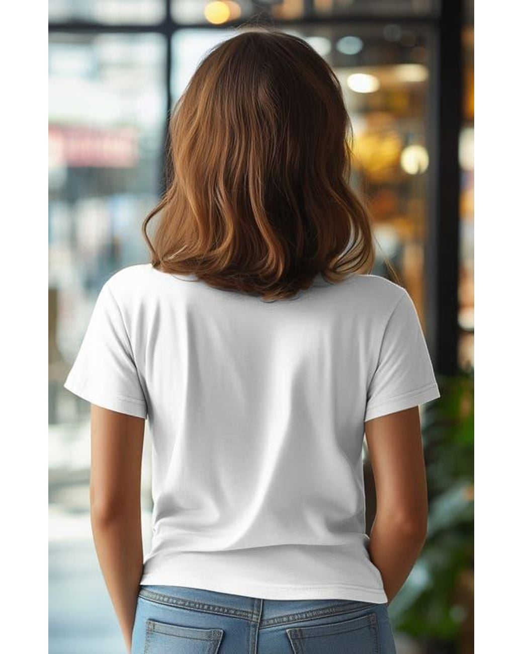 Alix White Ghost Mode Jersey Relaxed Tee