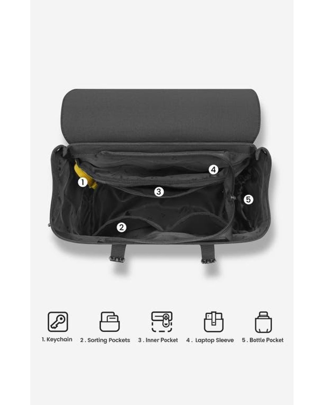 MAH Black Siro Backpack