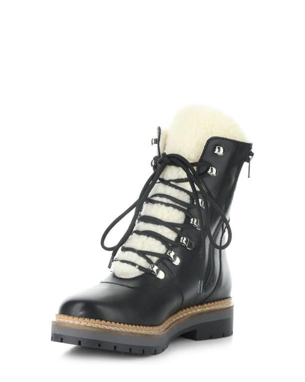 Bos. & Co. Black Adley Waterproof Wool Boot