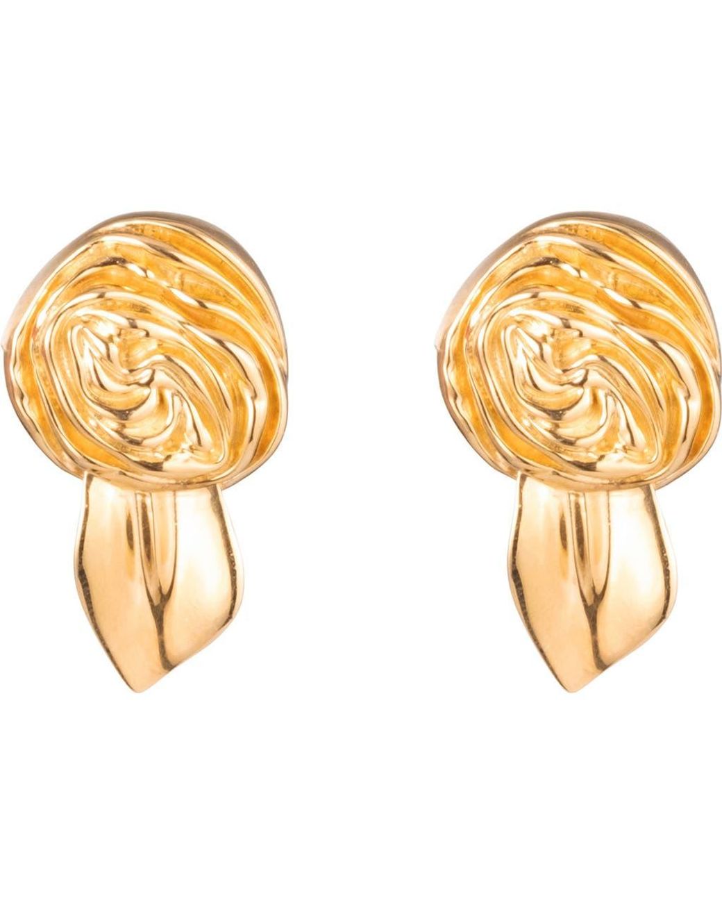Sterling King Metallic Mini Rosette Stud Earrings