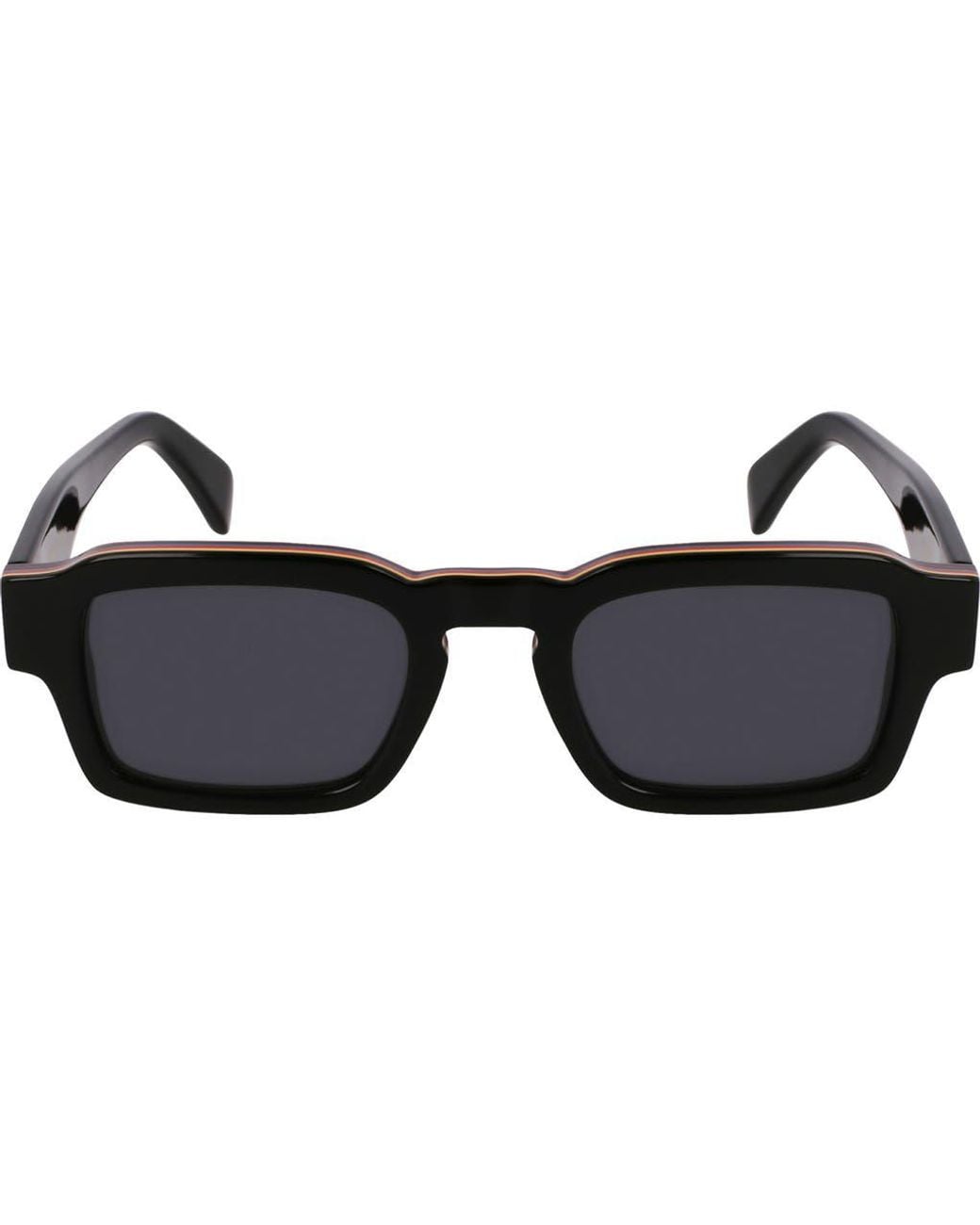 Paul Smith Black Latimer 49Mm Small Modified Rectangular Sunglasses for men