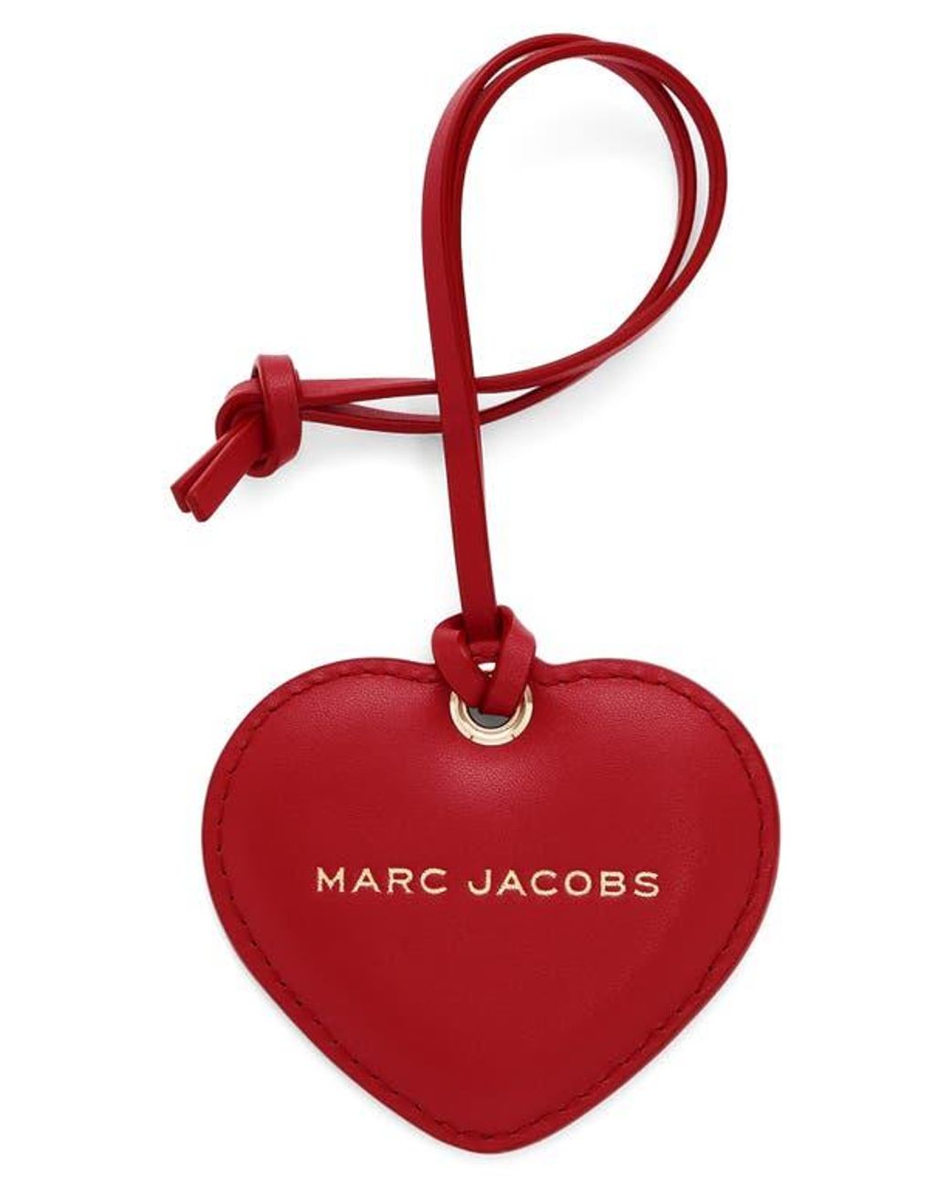 Marc Jacobs ハートチャーム Marc Jacobs The Heart Mirror Bag Charm in Red | Lyst
