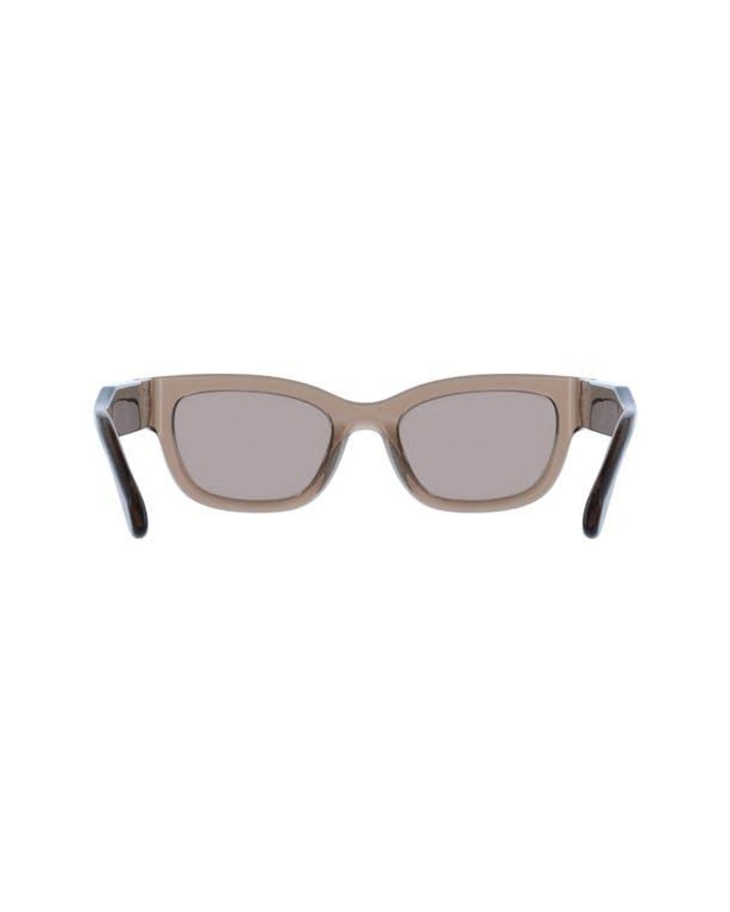 Ferragamo Gray 52Mm Modified Rectangular Sunglasses