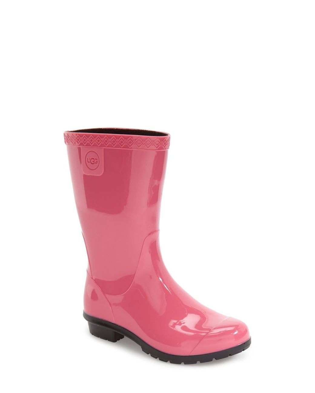 UGG ugg(r) Raana Waterproof Rain Boot in Pink | Lyst