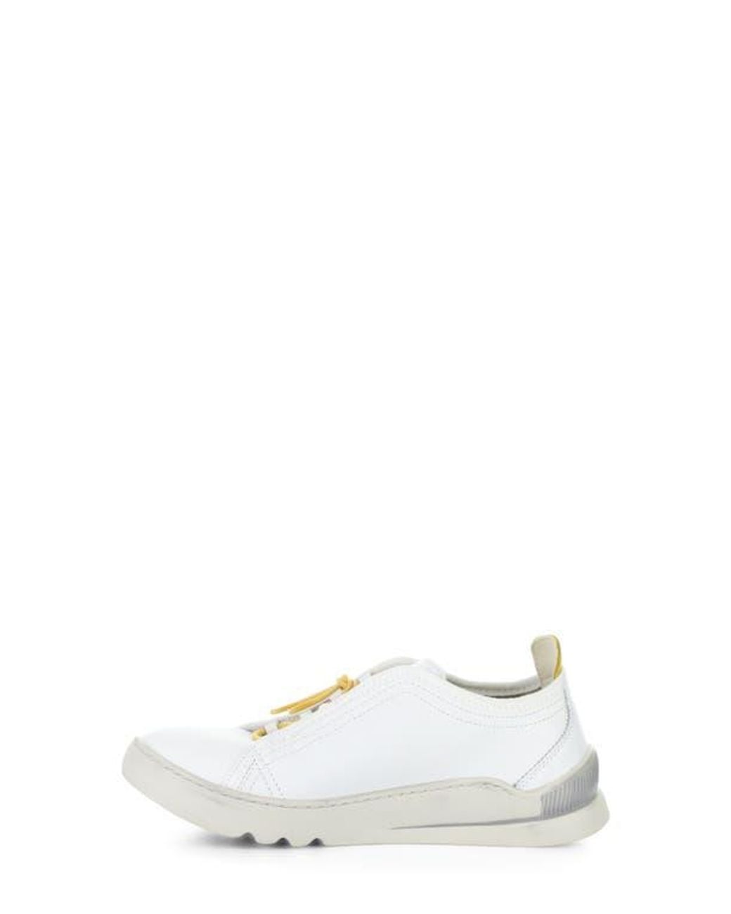 Softinos White Slip-On Sneaker