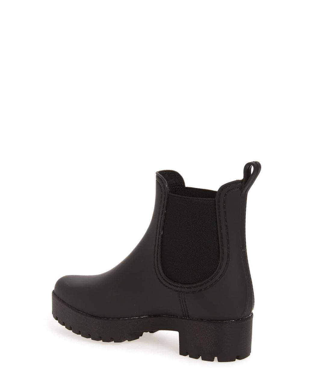 cloudy waterproof chelsea rain boot