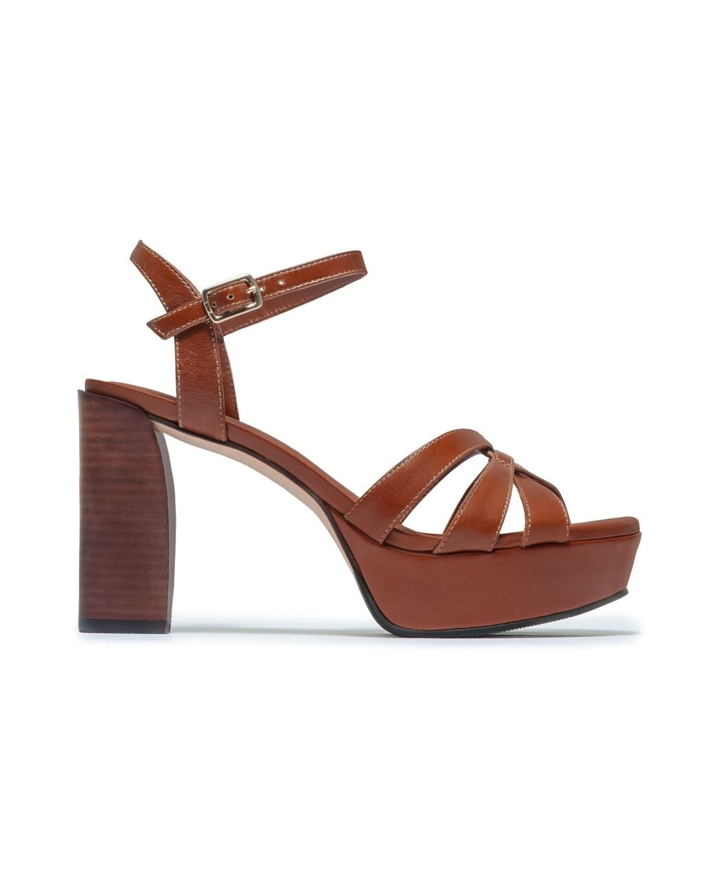 Bernardo Brown Vittor Platform Sandal