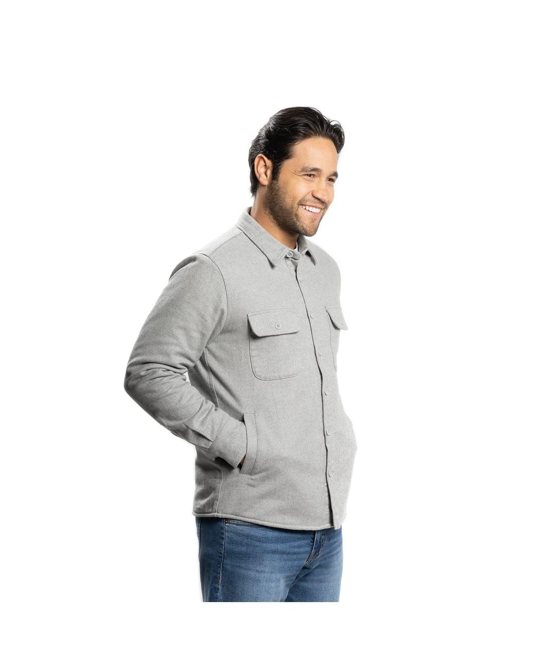Peter Manning Gray Flannel Jackets for men
