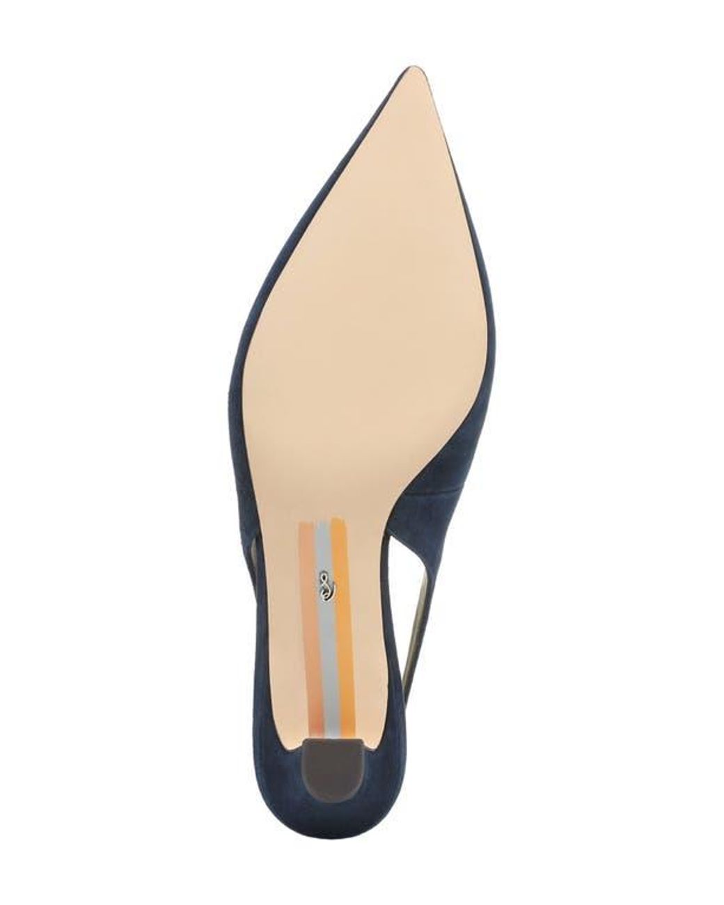 Sam Edelman Blue Finch Slingback Pointed Toe Pump