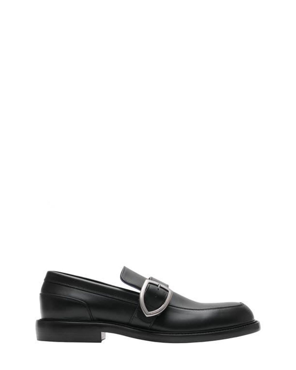 BURBERRY AMF SHIELD LOAFER ブラック 41 Burberry Shield Leather Loafers | Black | FARFETCH