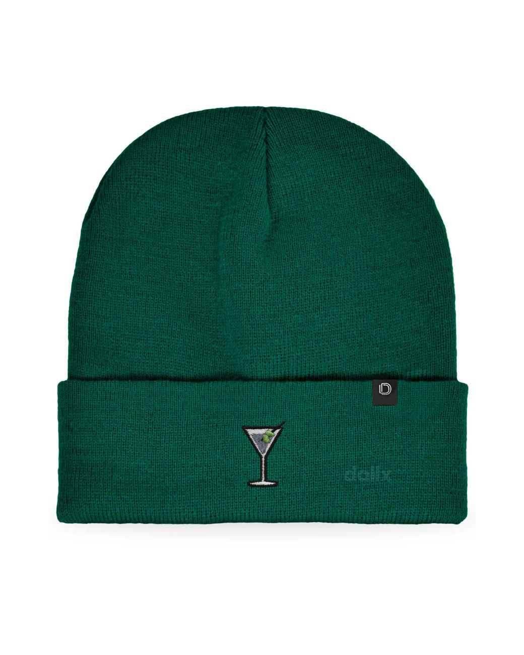 Alix Green Martini Beanie Cap