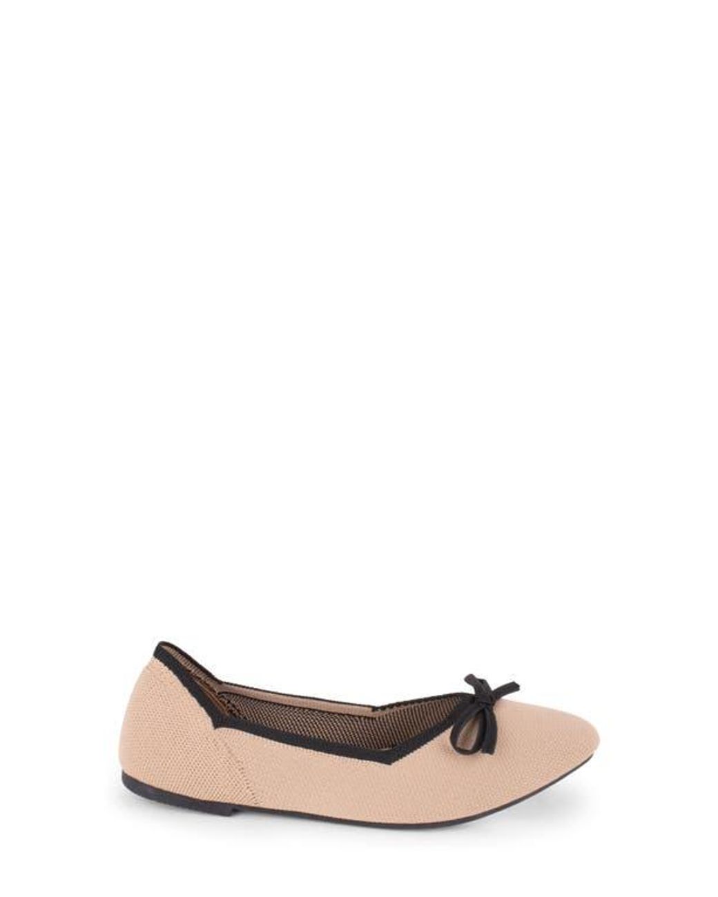 Tahari Pink Tortuga Ballet Flat