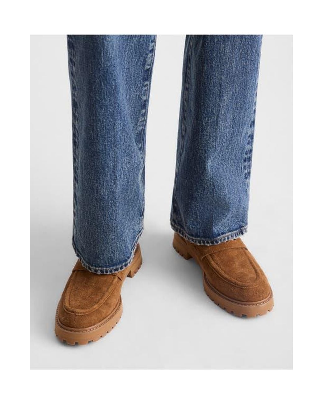 Madewell Brown The Ryder Genuine Shearling Ankle Boot