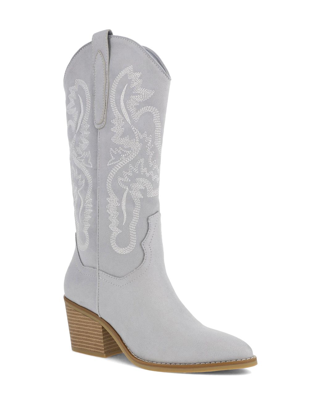 MIA White Crosley Western Boot