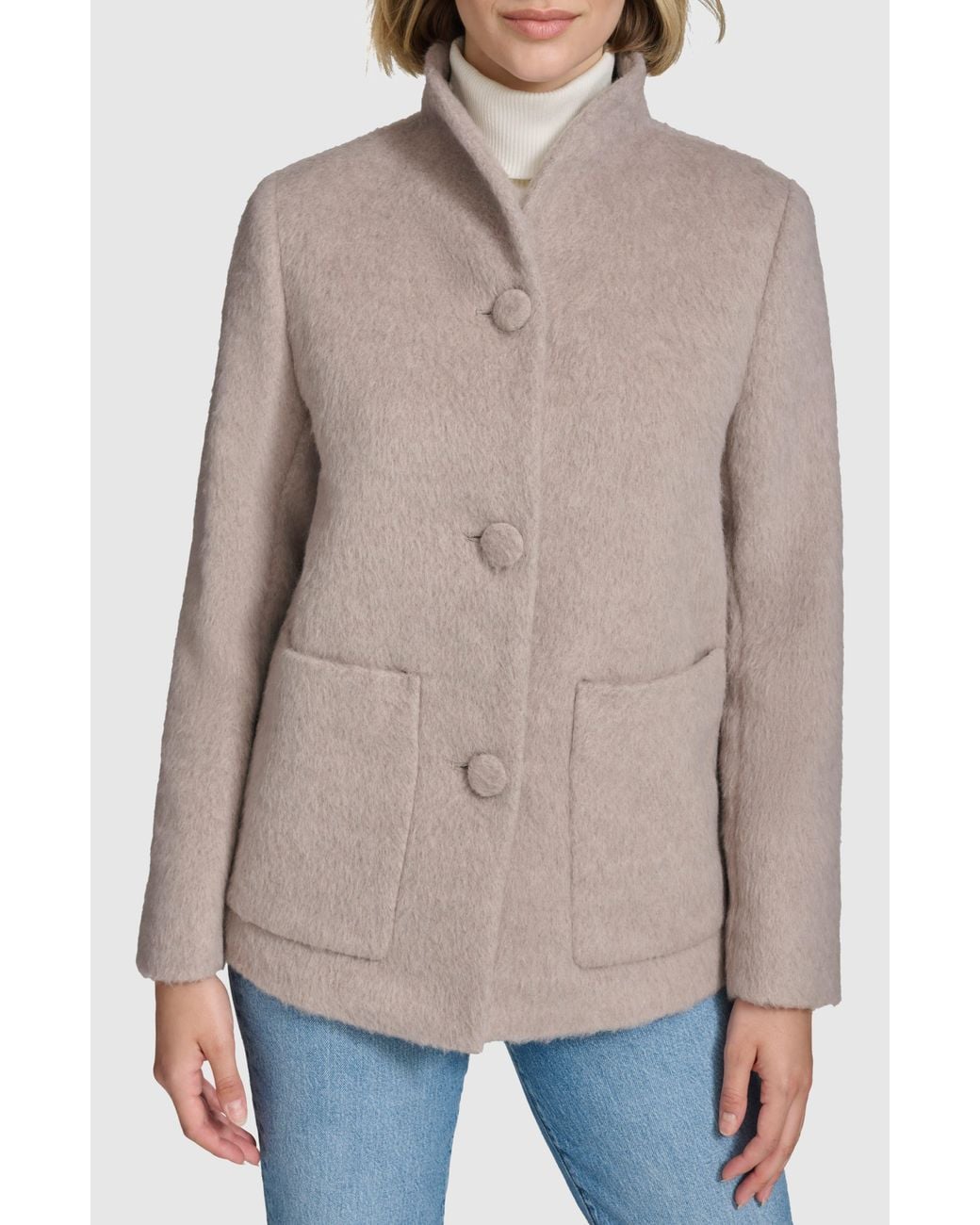 Andrew Marc Natural Piper Coat