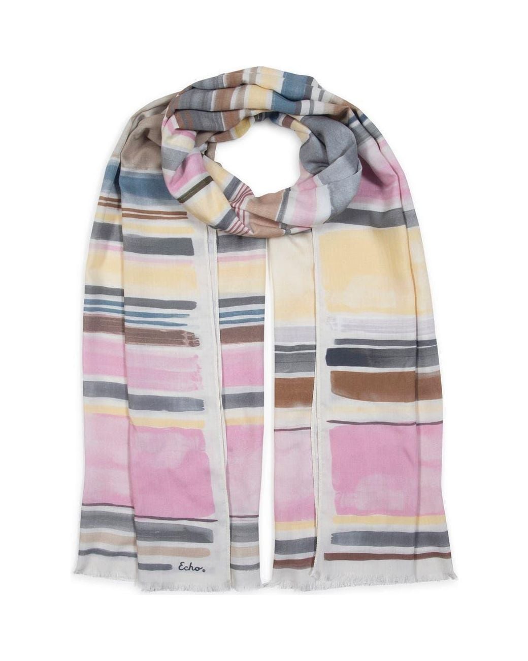 Echo Pink Painted Stripe Wrap