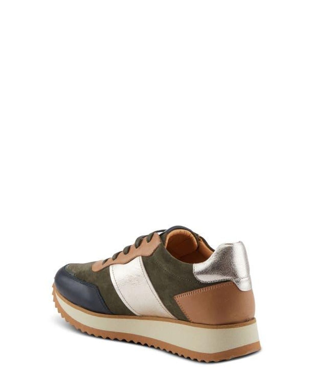 Spring Step Brown Compter Sneaker