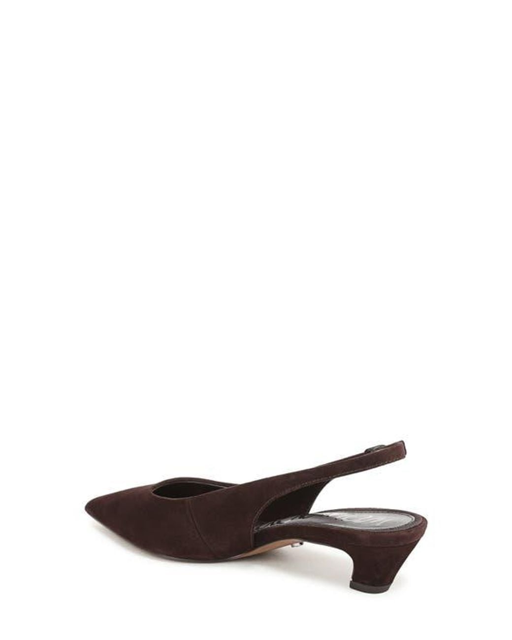 Sam Edelman Brown Finch Slingback Pointed Toe Pump
