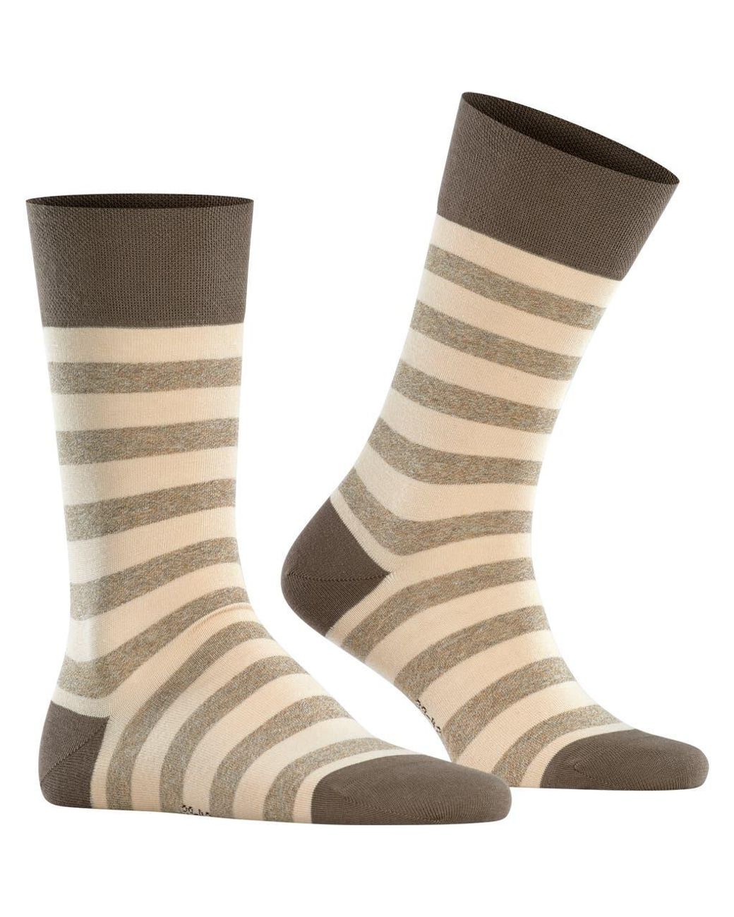 Falke Natural Sensitive Mapped Line Crew Socks for men