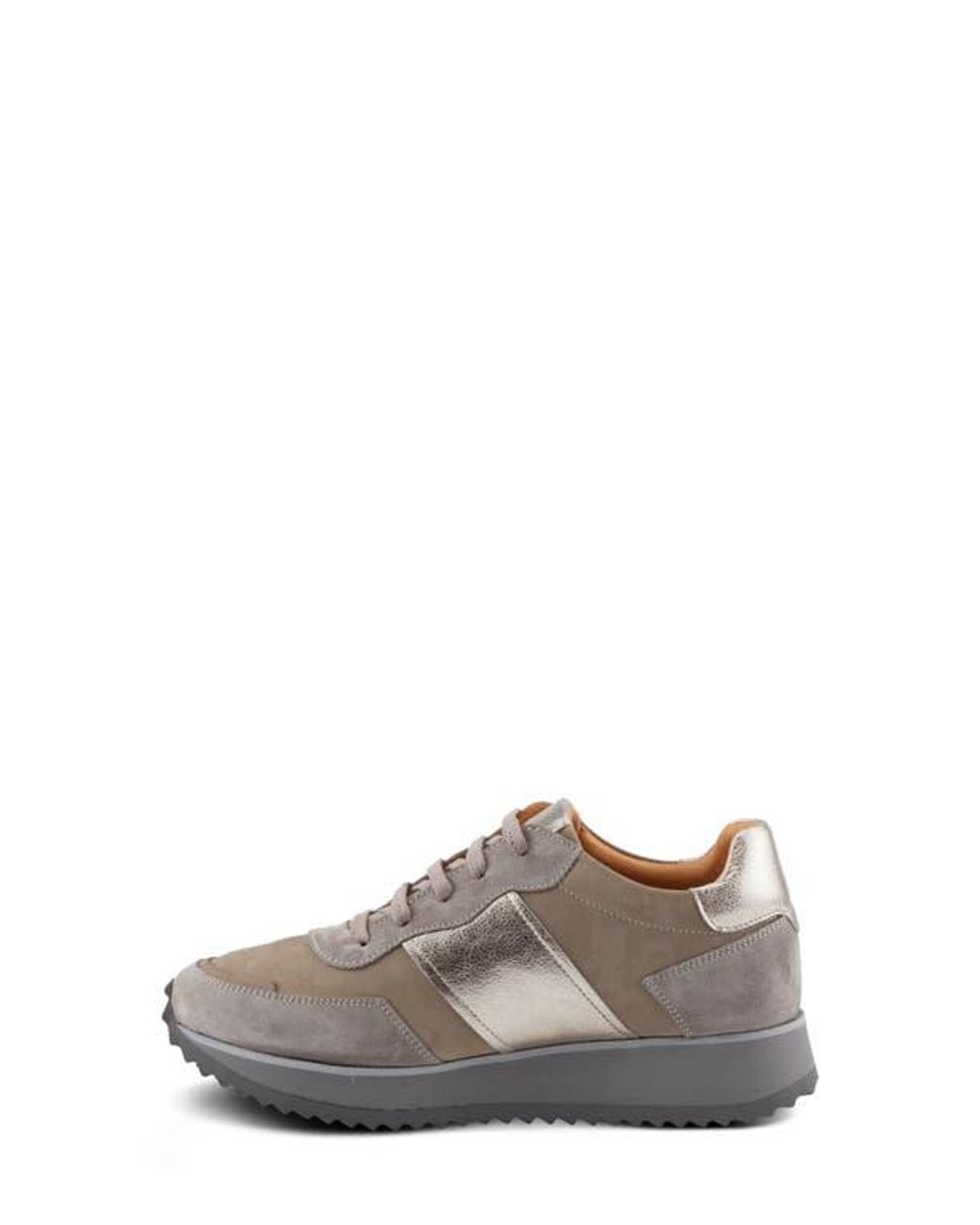 Spring Step Gray Compter Sneaker