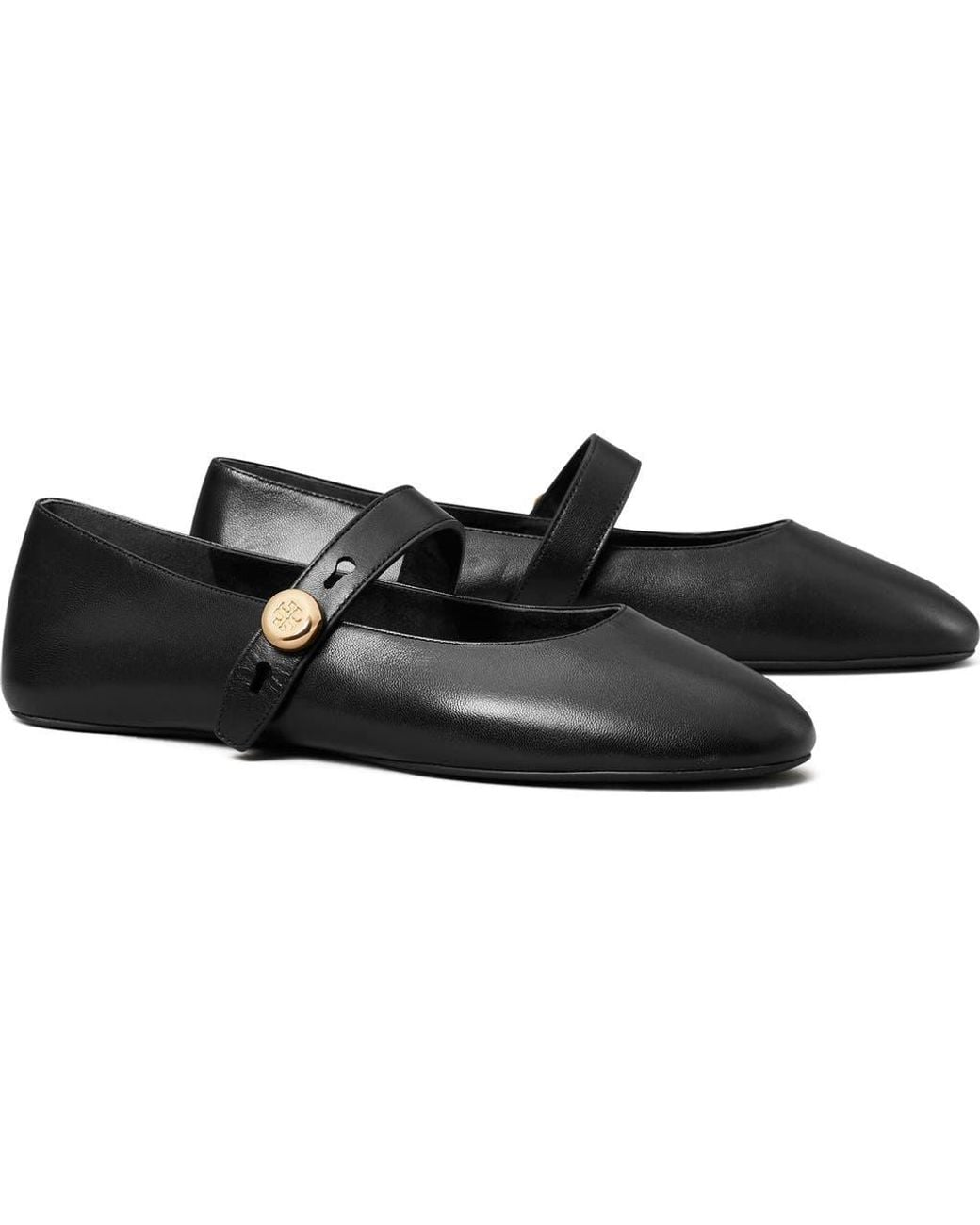 Tory Burch Black Romy Mary Jane Flat