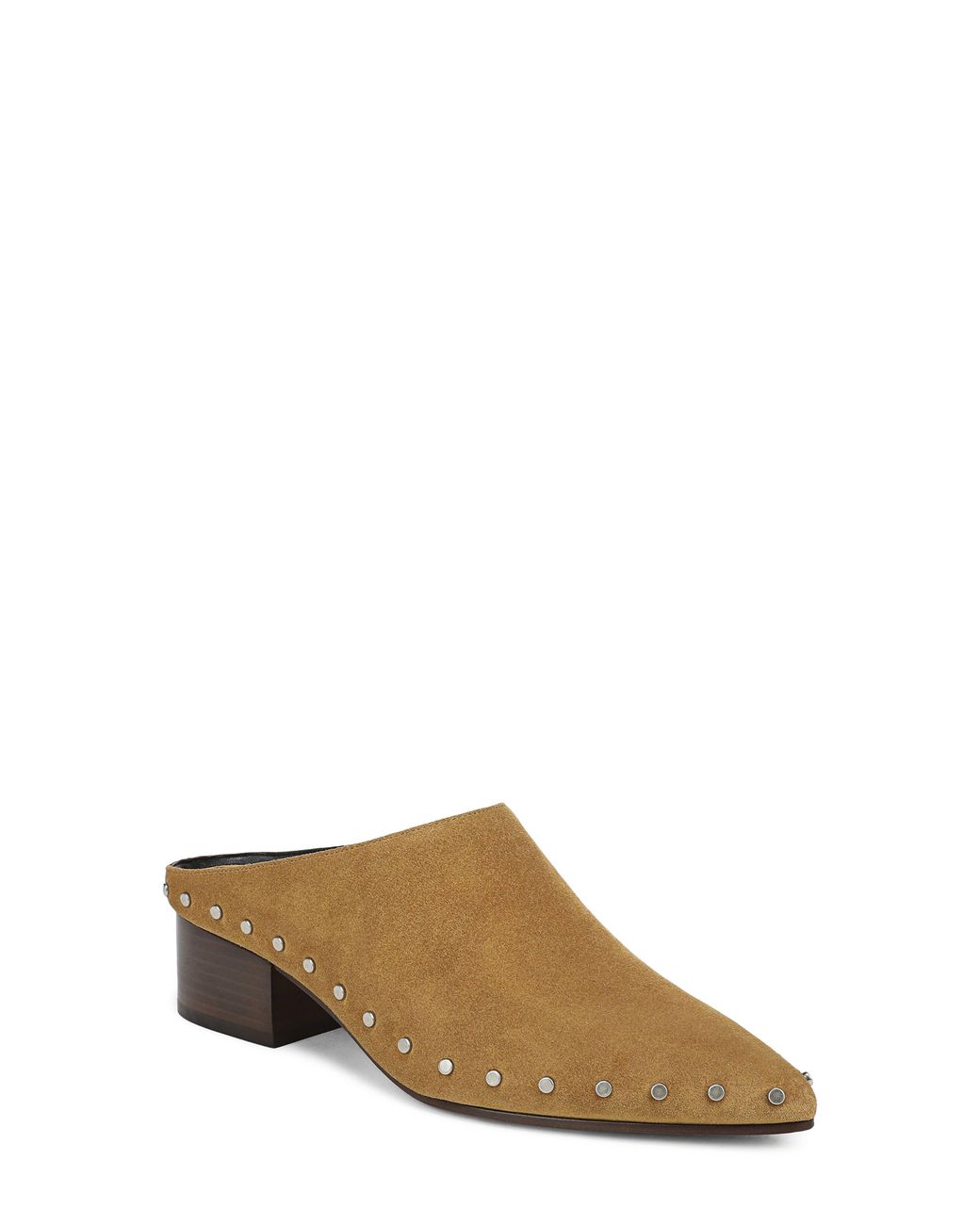 Vince Brown August Studded Leather Mule