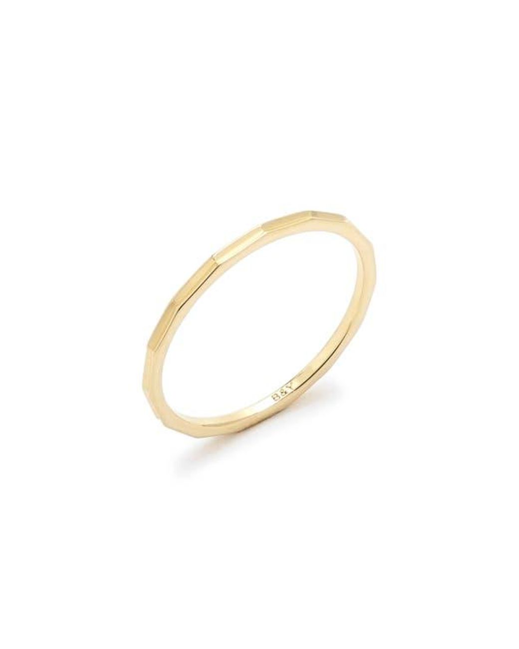 Brook and York White Perry Extra Thin Ring