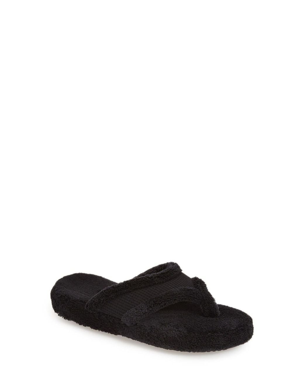 Acorn Black Waffle Spa Slipper (Nordstrom Exclusive)