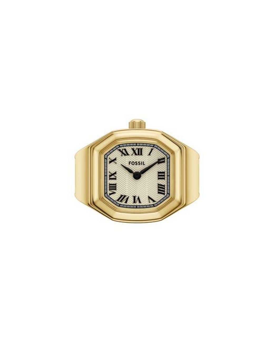 Fossil Metallic Harlow Ring Watch, 16Mm