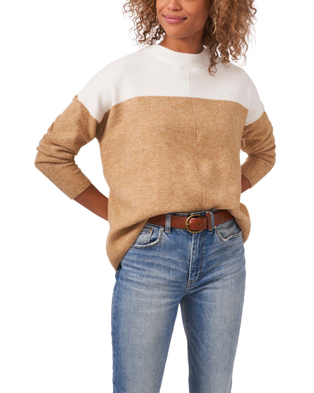 Vince Camuto Extend Shoulder Colorblock 