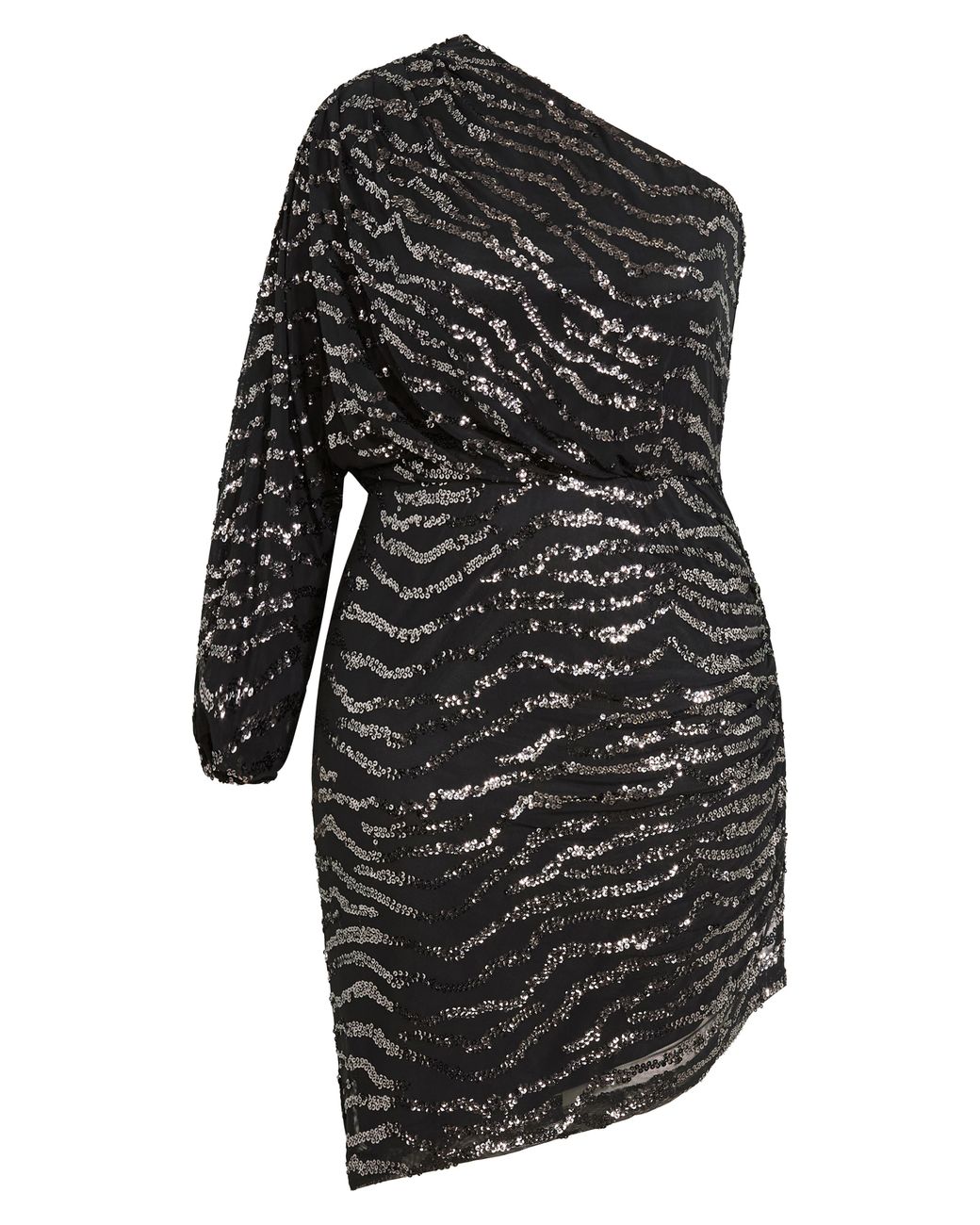 City chic top one shoulder dress