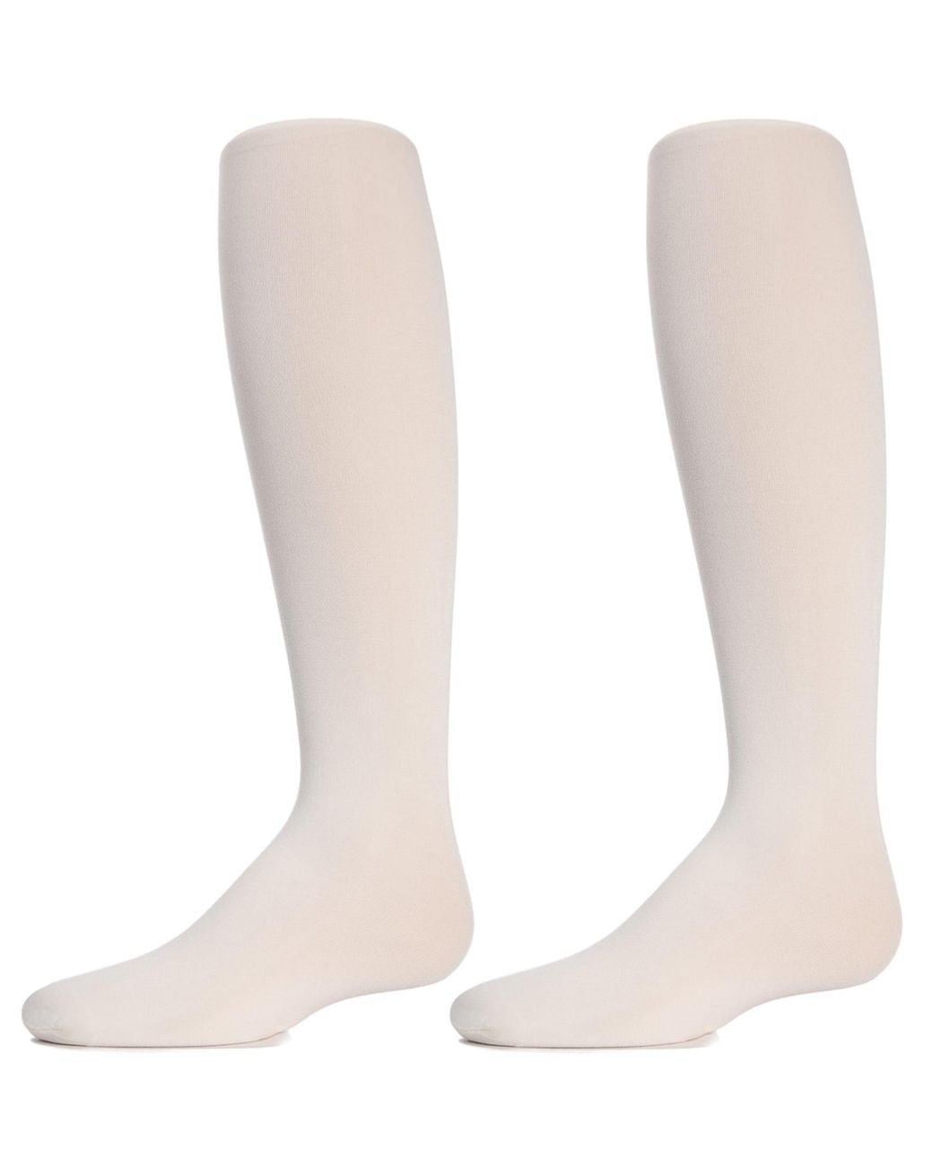 Memoi White 2 Pair Pack Essentials Nylon Tights