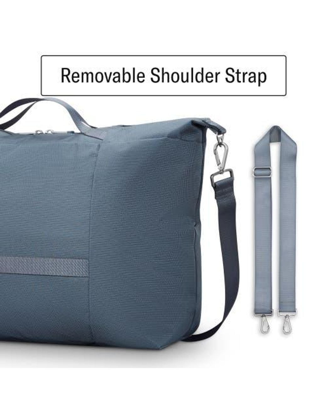 Samsonite Blue Polyester Soft Duffle For Ultra Lightweight Travel - Elemental