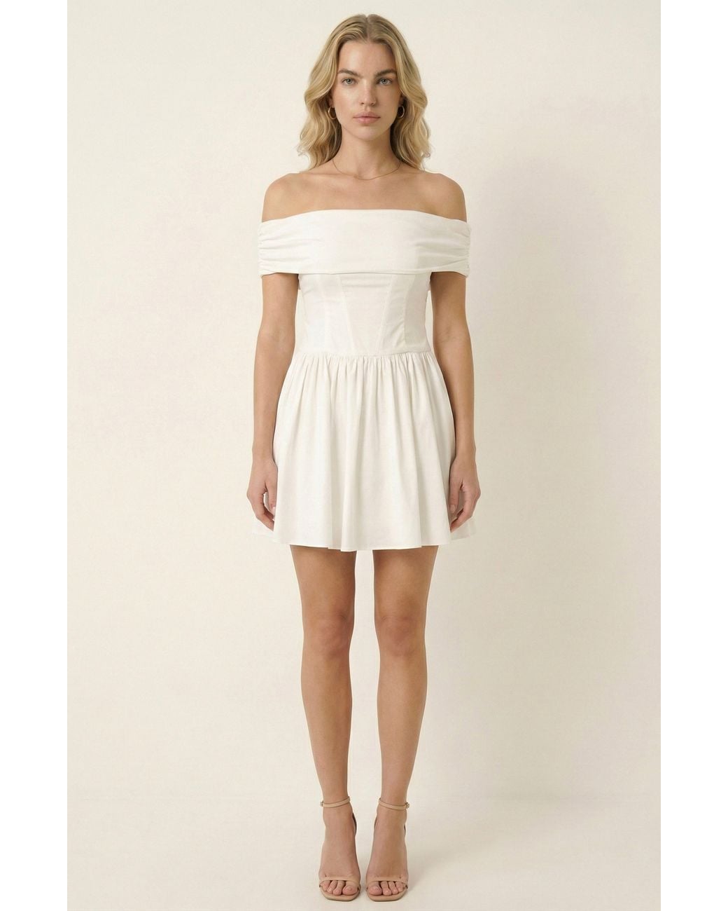white flowy off the shoulder dress Celestara Maxi Therefore each of our items are custom created especially to fit your size and shape Aopwsrlyi Women's Off Shoulder Ruffle