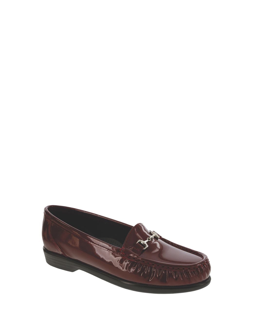 SAS Brown Metro Metallic Loafer