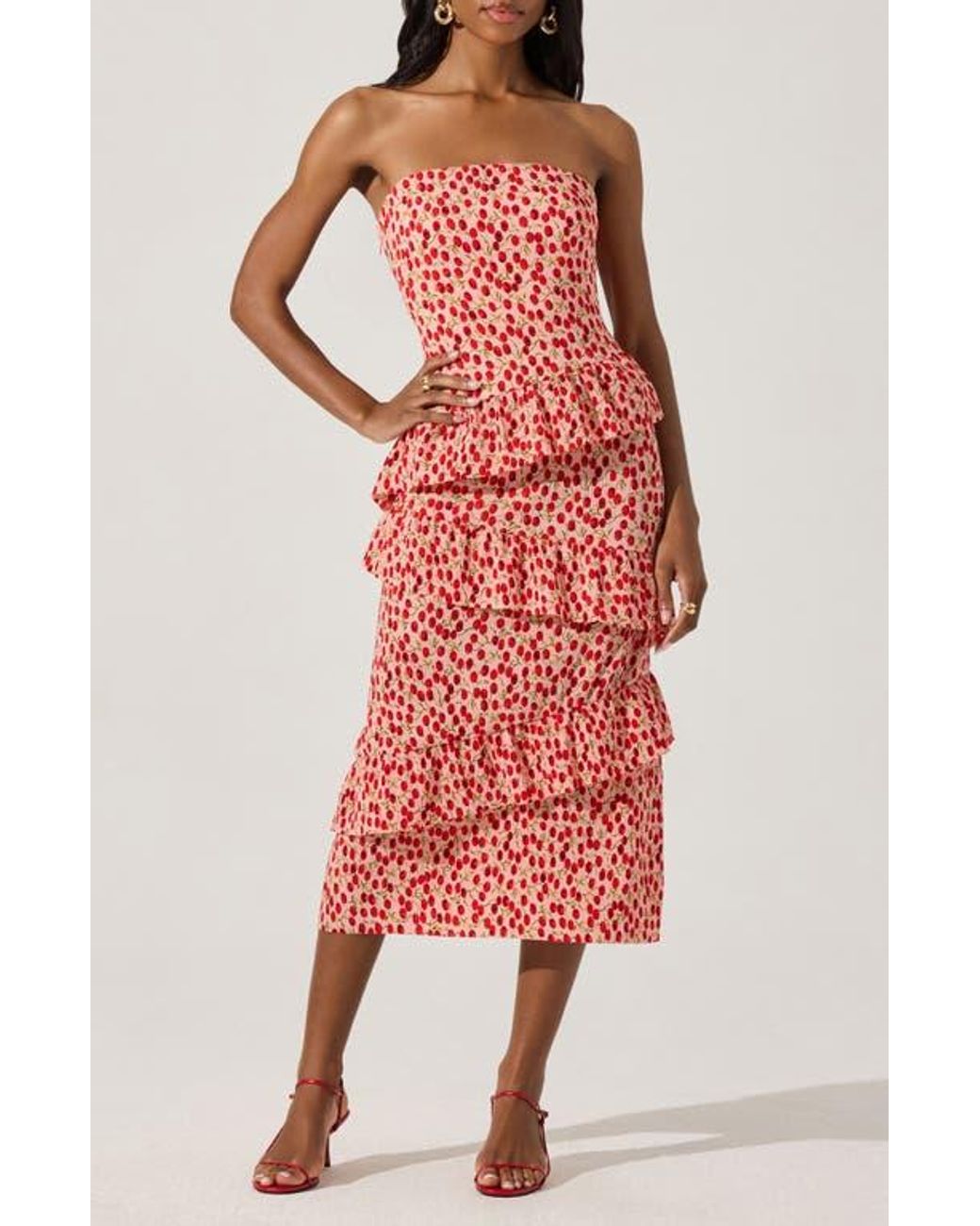knee length dresses for ladies Women's Summer Casual Loose Sleeveless Spaghetti Strap Asymmetric Tier