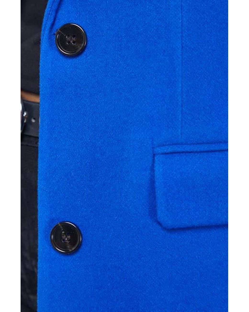Warehouse Blue Oversized Blazer Coat