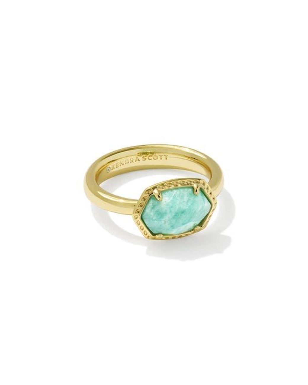 Kendra Scott Blue Daphne Frame Amazonite Ring