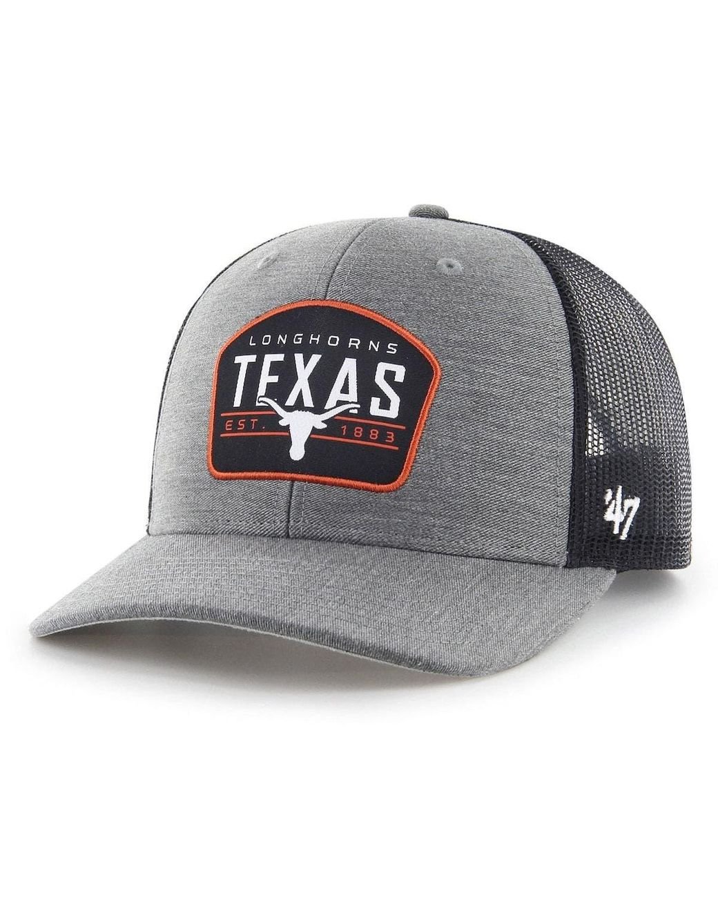 '47 Texas Longhorns Slate Trucker Snapback Hat At Nordstrom in Gray for