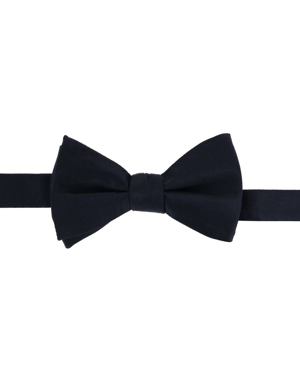 Trafalgar Blue Sutton Solid Color Silk Self-Tie Bow Tie for men