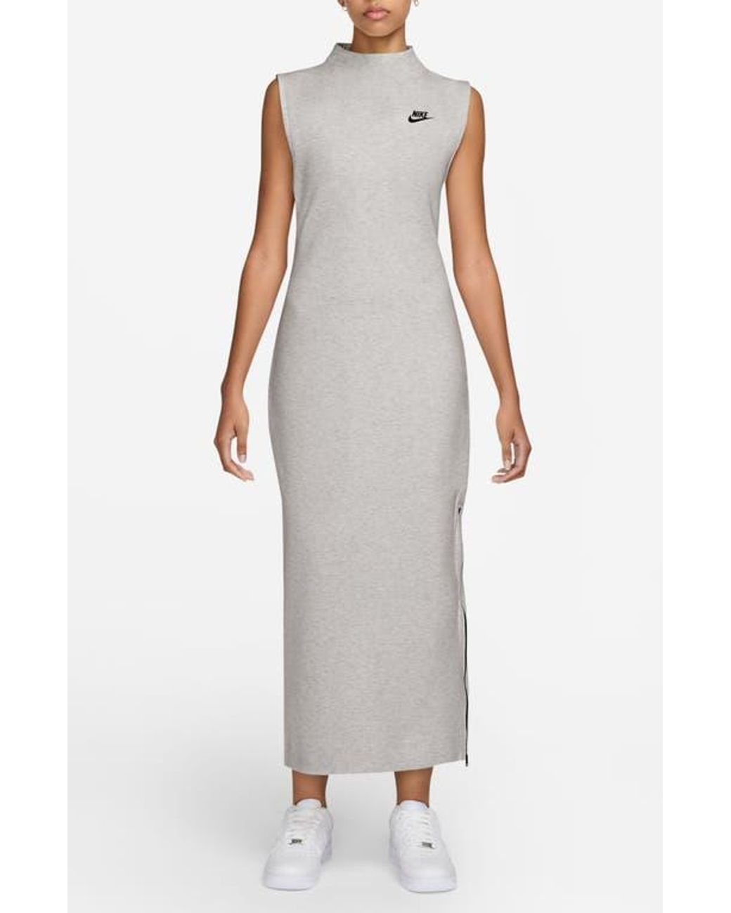 gray nike dress