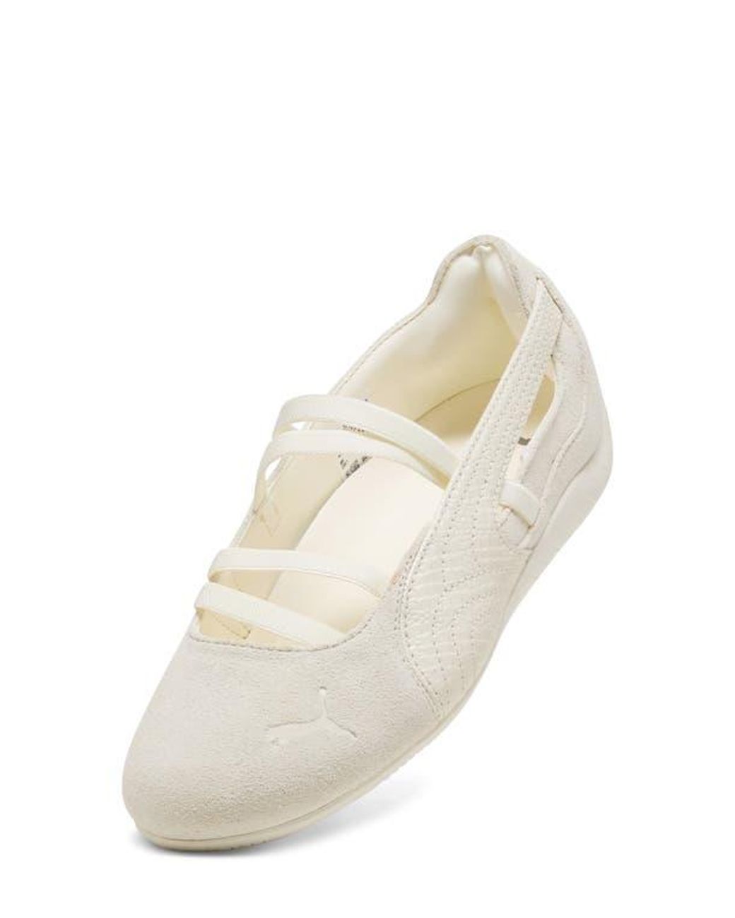 PUMA White Speedcat Ballet Python Ii Sneaker