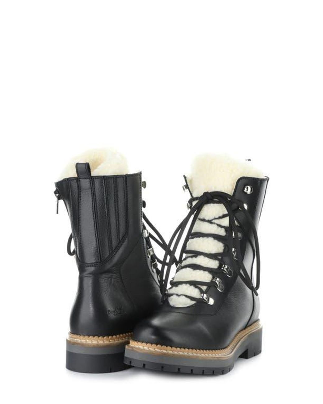 Bos. & Co. Black Adley Waterproof Wool Boot