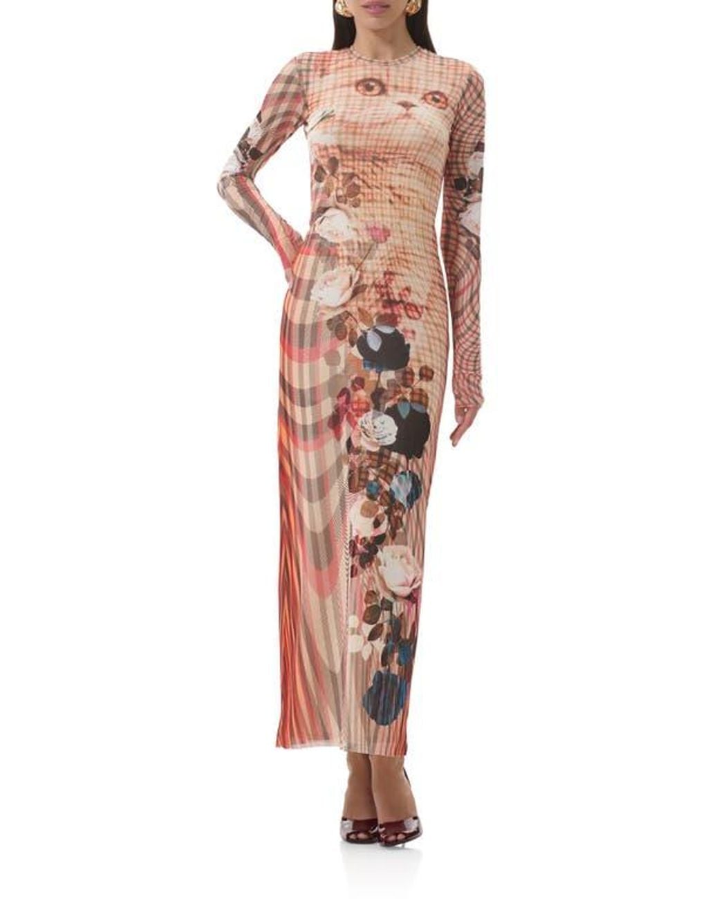 floral maxi dress pretty little thing Petal and Pup Women's Lillee Tiered Maxi Dress