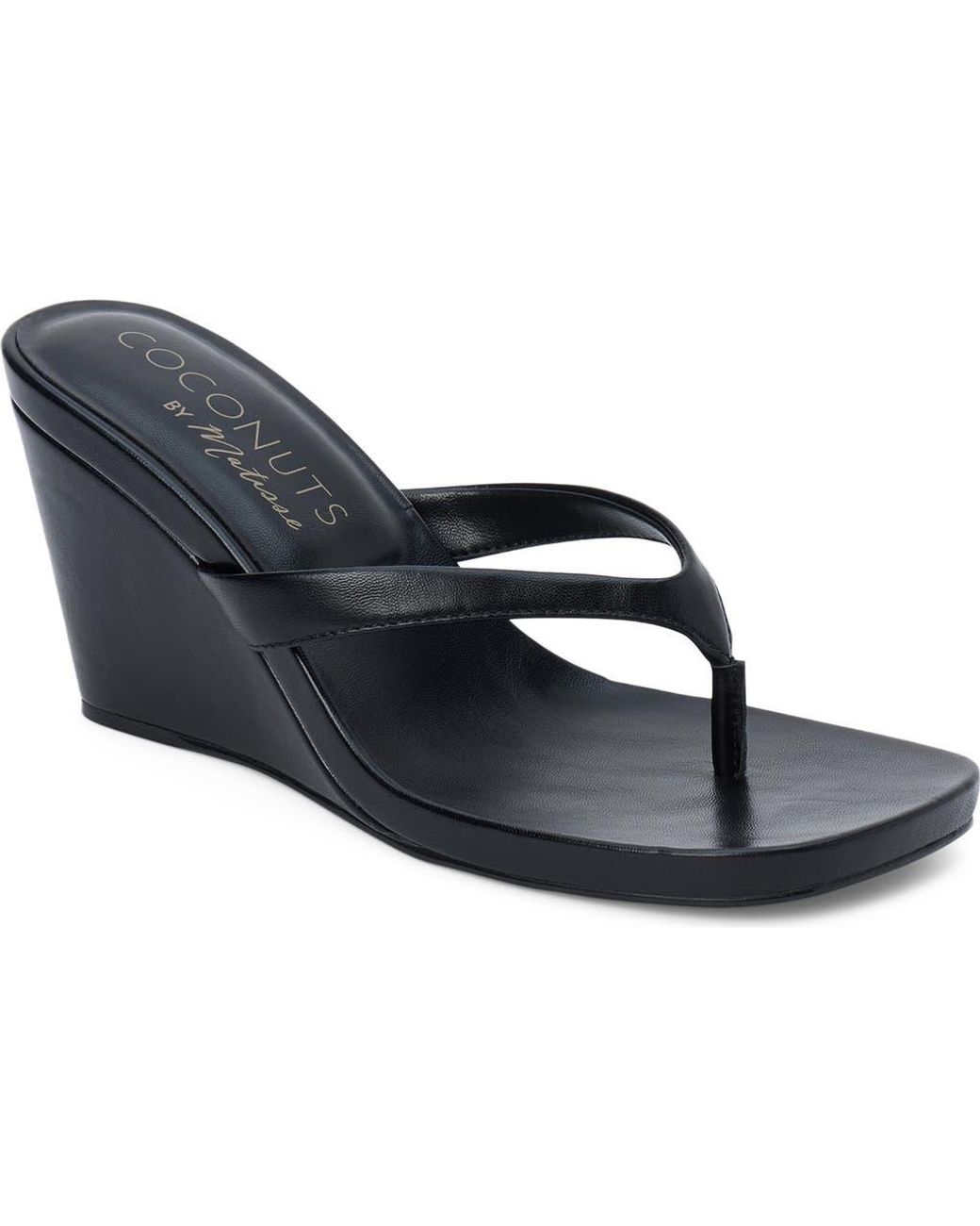 Matisse Blue Murphy Wedge Sandal