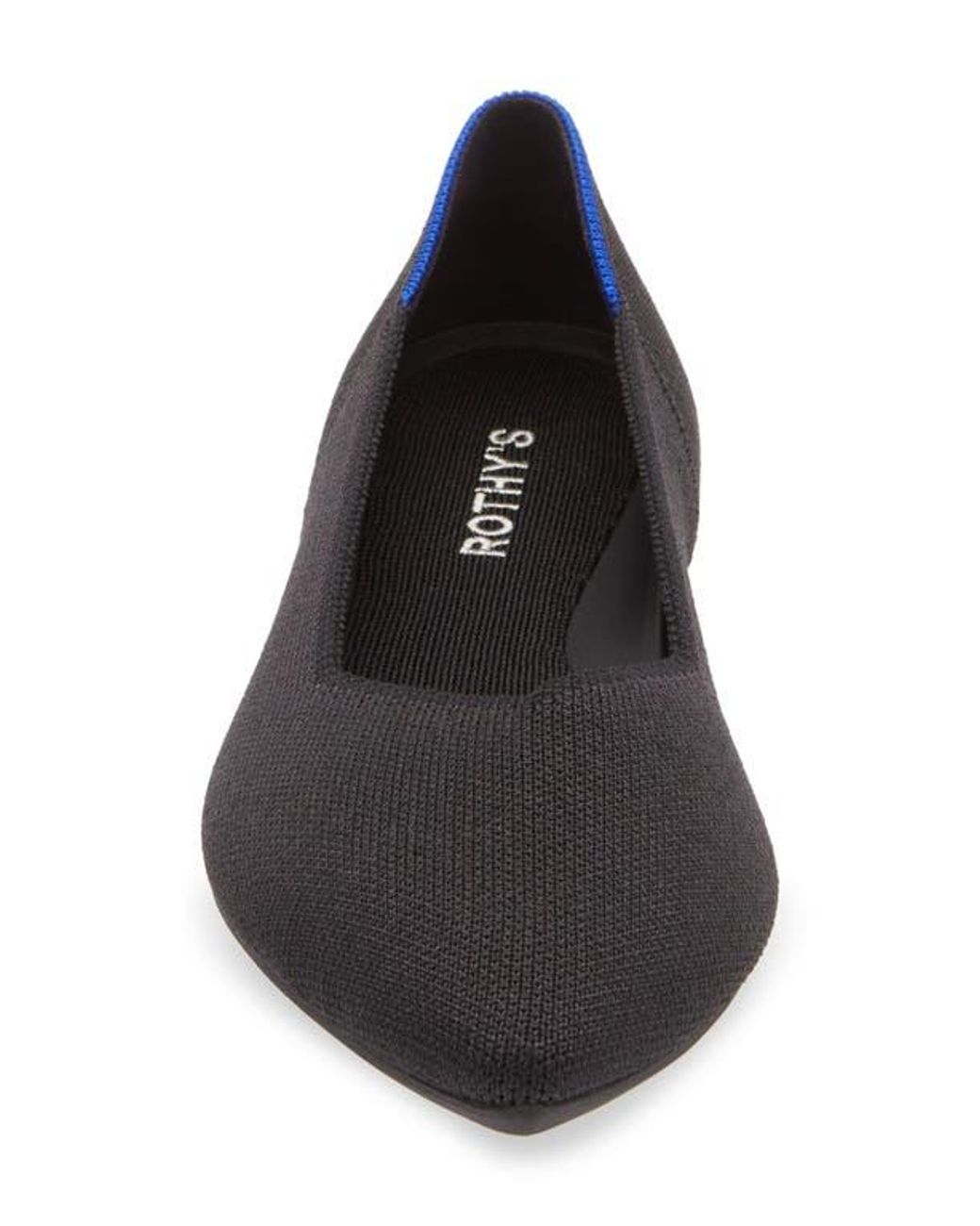 Rothy's Blue The Point Ii Pointed Toe Flat