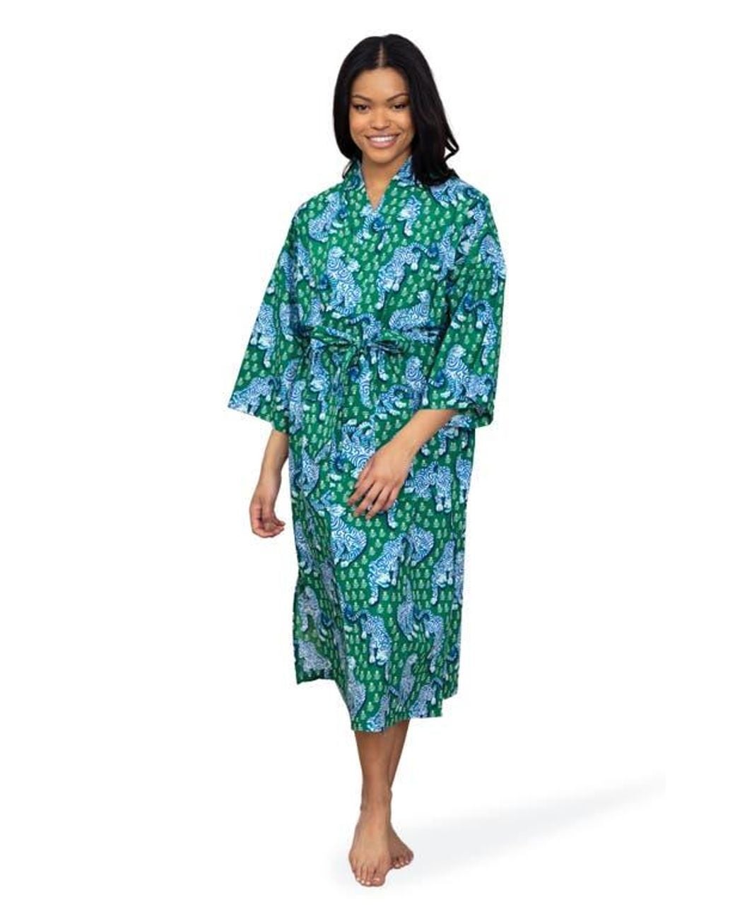 Printfresh Blue Robe