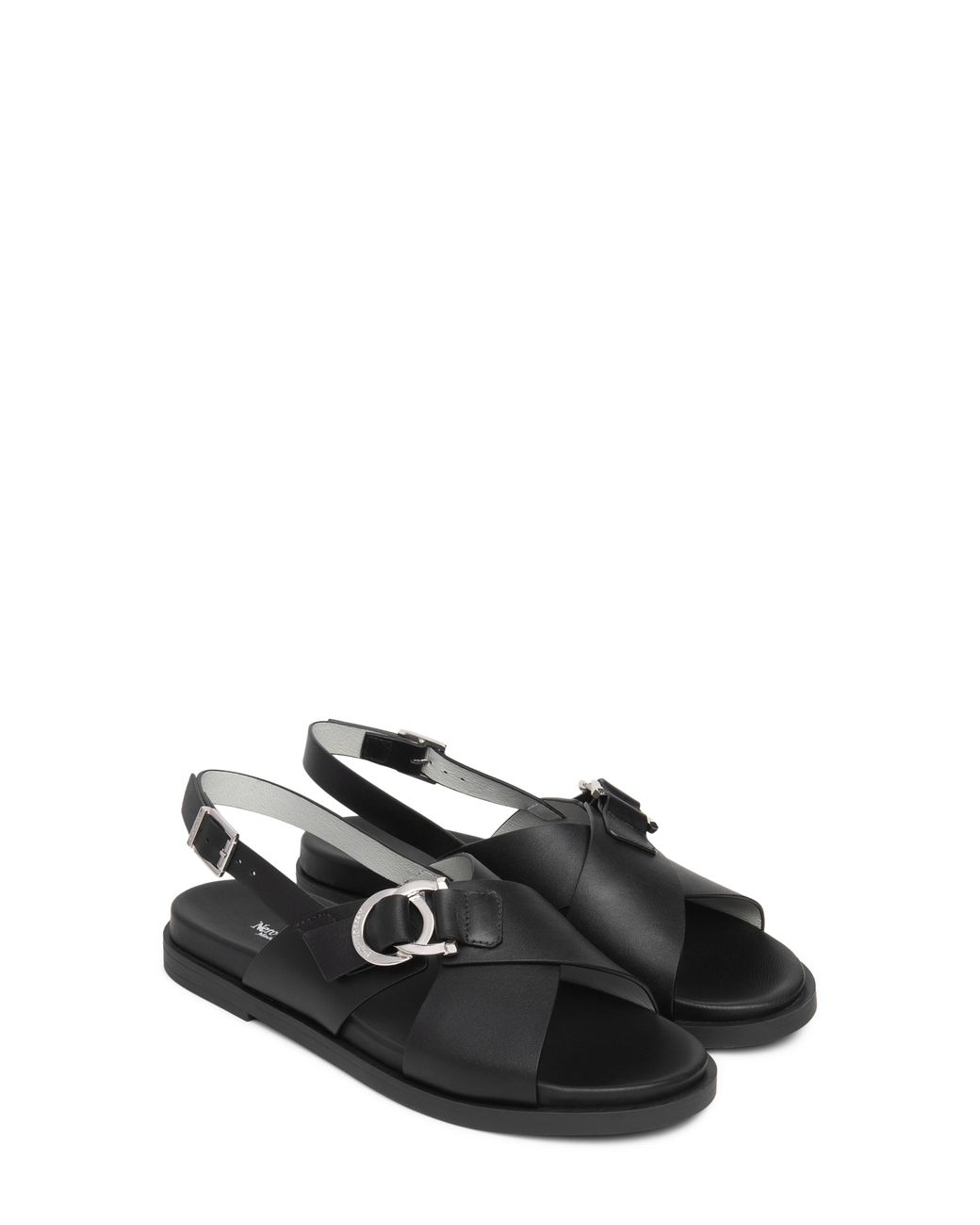 Nero Giardini Black Slingback Sandal