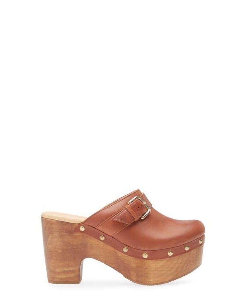 Cordani Brown Platform Mule