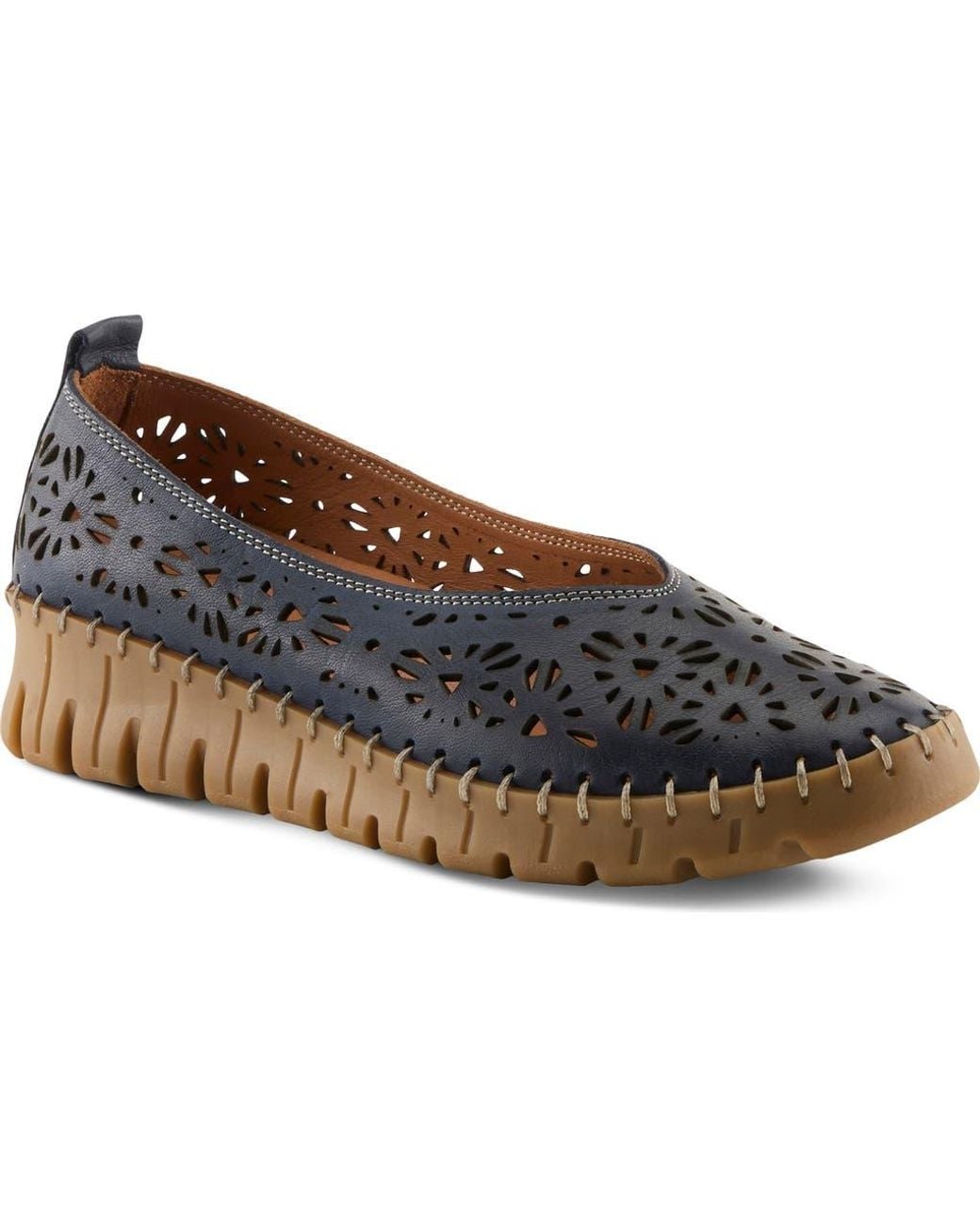 Spring Step Blue Shoes Spring Step Carosa Platform Sneaker in Blue | Lyst